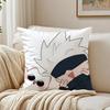 anime intense JJujutsu KKaisen Cushion Cover Pillowcase Antidustmite living Room Sofa Decor Cushion Room