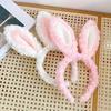 Women Headband Bunny Ear Design Non-slip Lovely Cartoon Headpiece Rabbit Ears Headband Hair Accessories