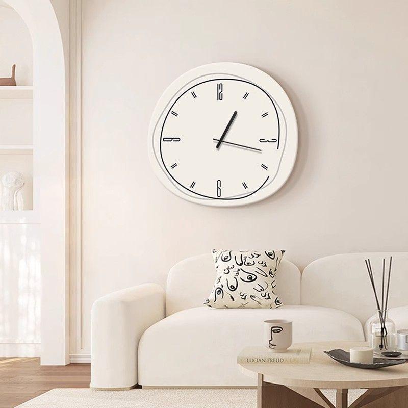 

2D Digital Wall Clock Scale Wall Clock Creative Clock Home Decoration Wall Clock Acrylic Silent Clock 30CM