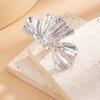 Vintage Gold Ginkgo Leaf Rings for Women Men Metal Pleated Opening Adjustable Finger Ring Party Jewelry Gifts