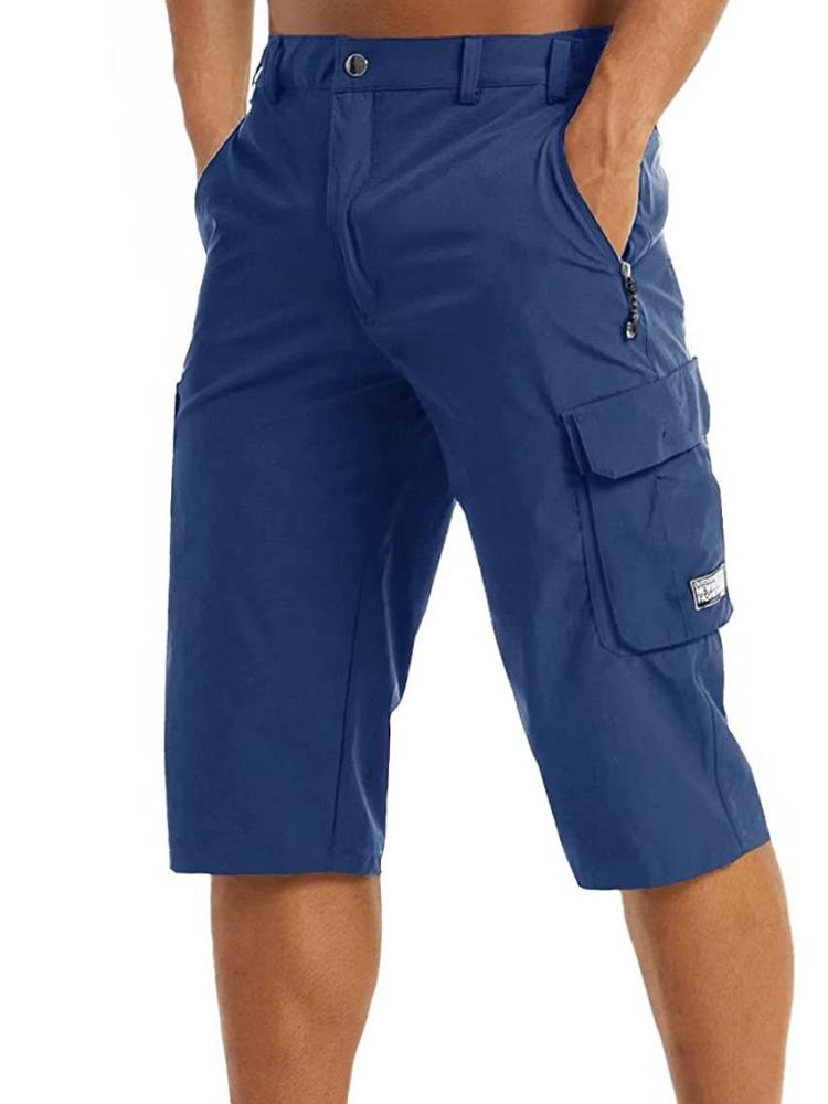 

Men s Casual 7-Inch Shorts in Multiple Colors with Elastic Waistband 4XL Темно-синій
