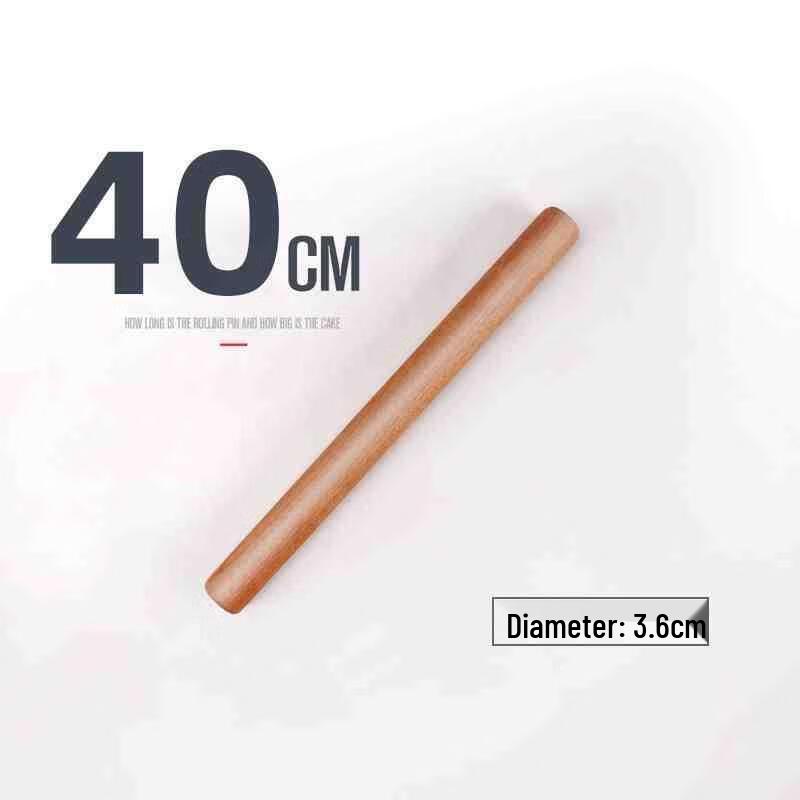 Wenge Wood Rolling Pin with Scale
