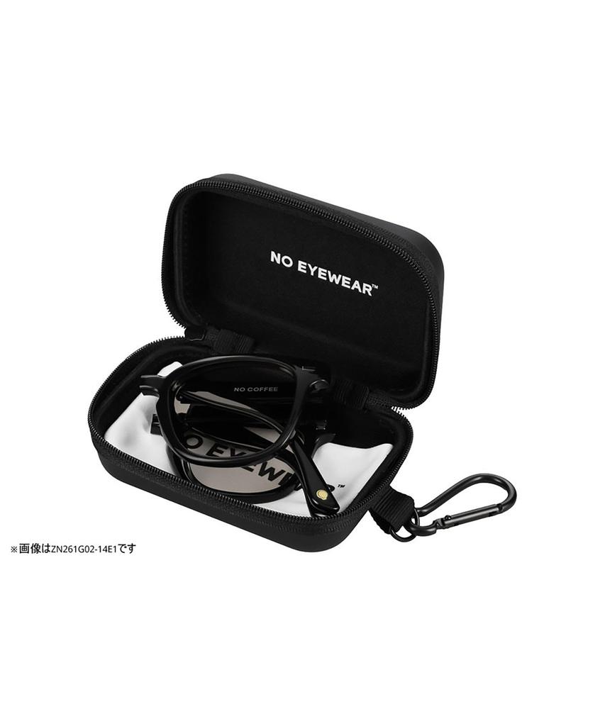 Sunglasses NO COFFEE Dedicated Colored Thick UV For For Unisex [Zoff] Wellington-style (Black, ZN261G02_14E1) Foldable, (with Case), Lenses, Frame,