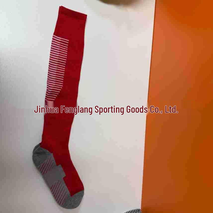 Thickened Towel Bottom Football Socks for Men & Women - Long, Sweat-Absorbent, Breathable Sports Socks