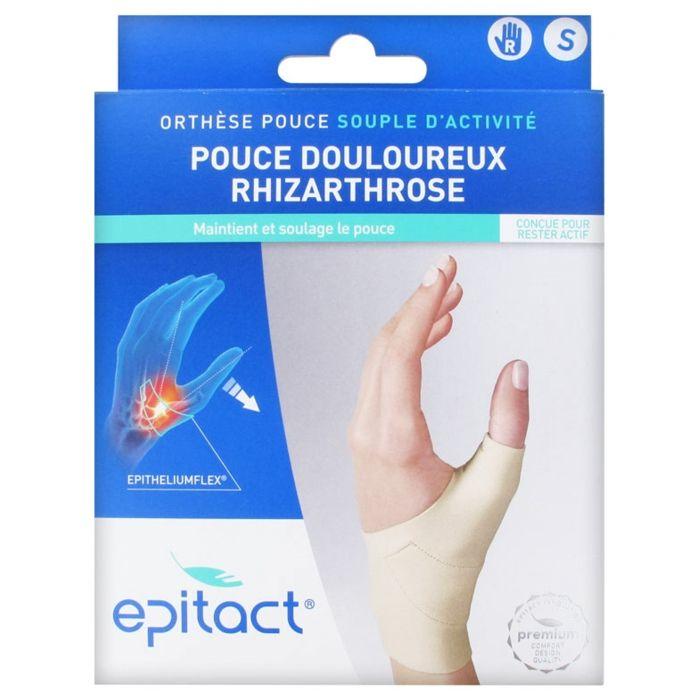 Epitact Orthèse Proprioceptive Souple Pouce Douloureux Main Droite Jour Taille S