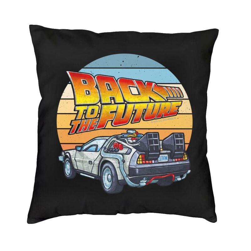 Vibrant Movies Race Cars Back To The Future Throw Pillow Case Decoration 3D Doublesided Printed Cushion Cover for Living Room