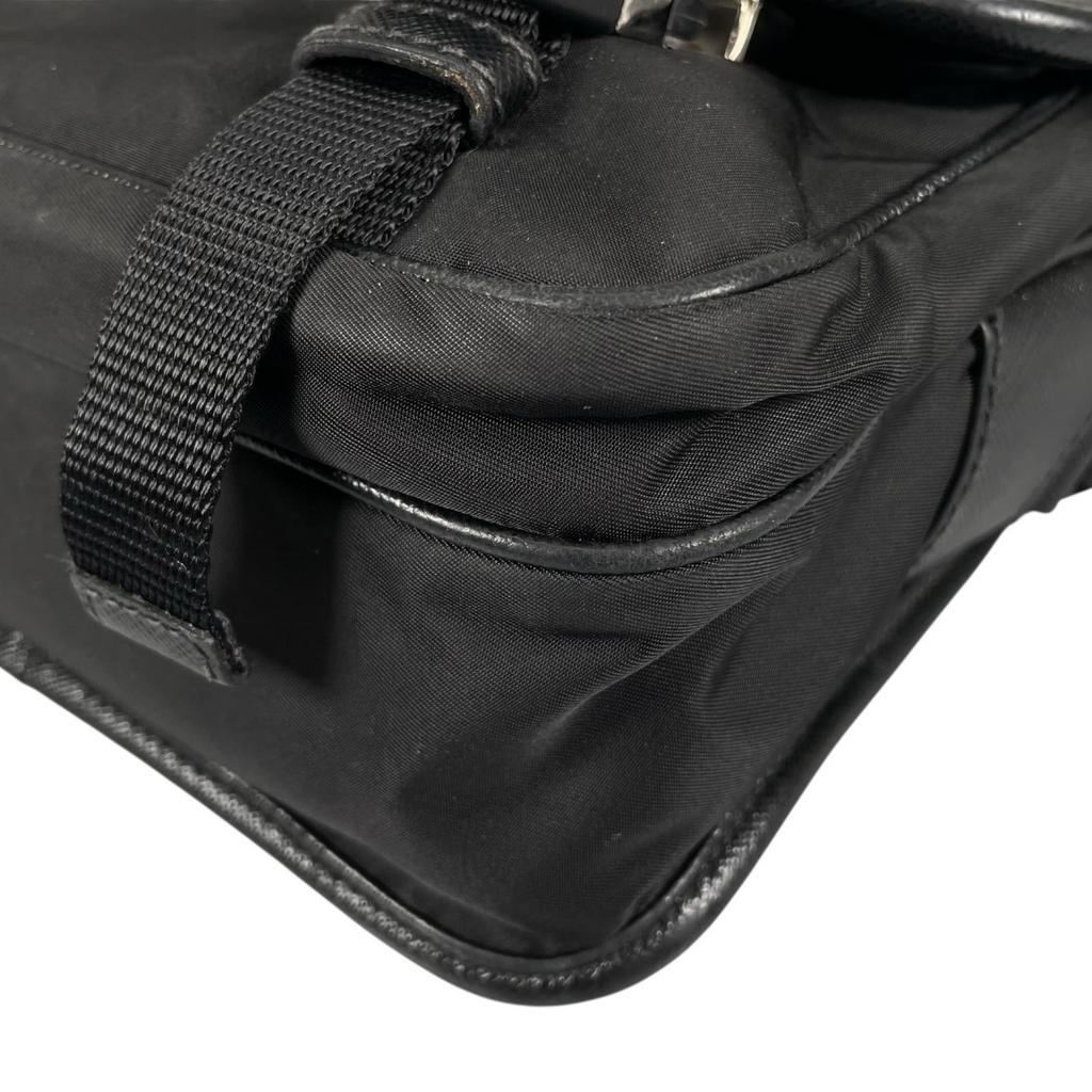 PRADA Re-Nylon 2VD034 Shoulder Bag black Women used