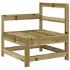 5 Piece Garden Sofa Set Pressure Treated Pine Wood