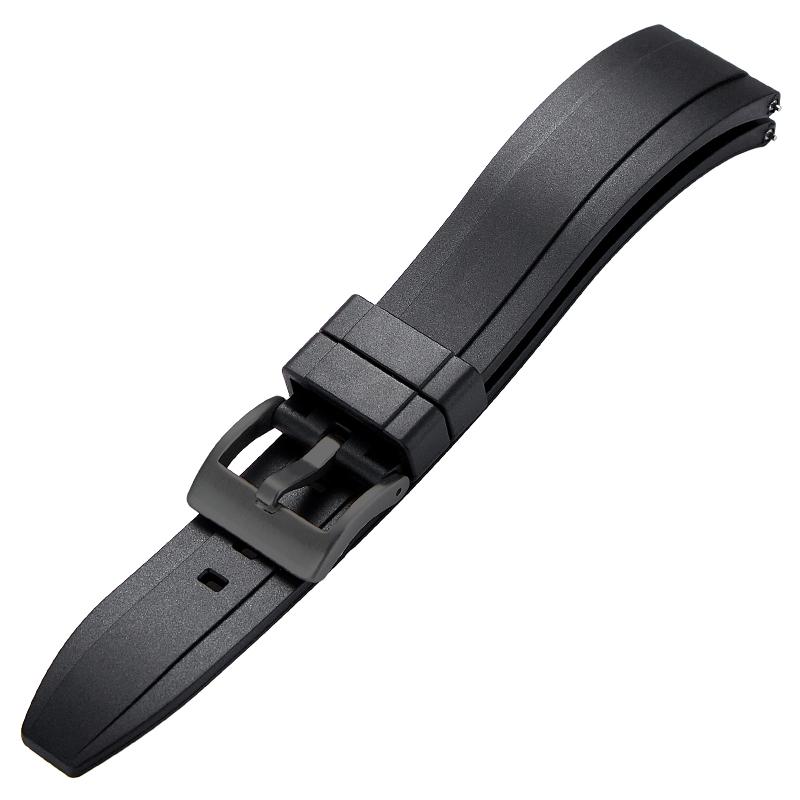 For Omega fossil Citizen Tag Heuer Rolex silicone watchband Quick release rubber strap 20mm 22mm 24mm men Yellow white bracelet