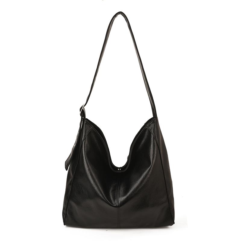 Vintage Commuter Bag Women's Large Capacity Underarm Bag Single Shoulder Messenger Bag
