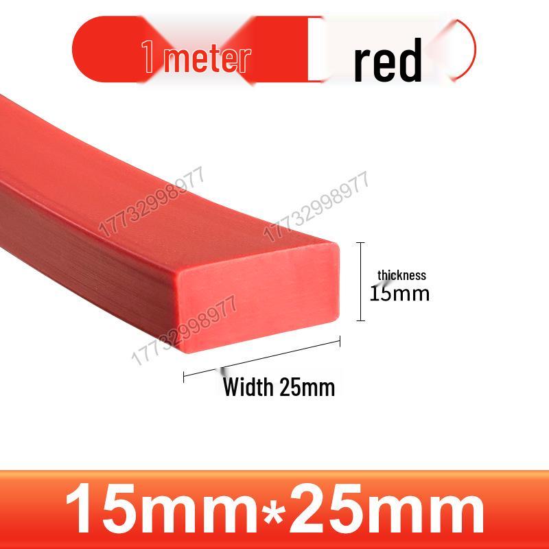 High-Temperature Resistant Transparent Silicone Rubber Sealing Strip