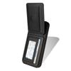 For iPhone 16 Pro Max Case Compatible with MagSafe Detachable Card Holder Kickstand Leather Phone Back Cover