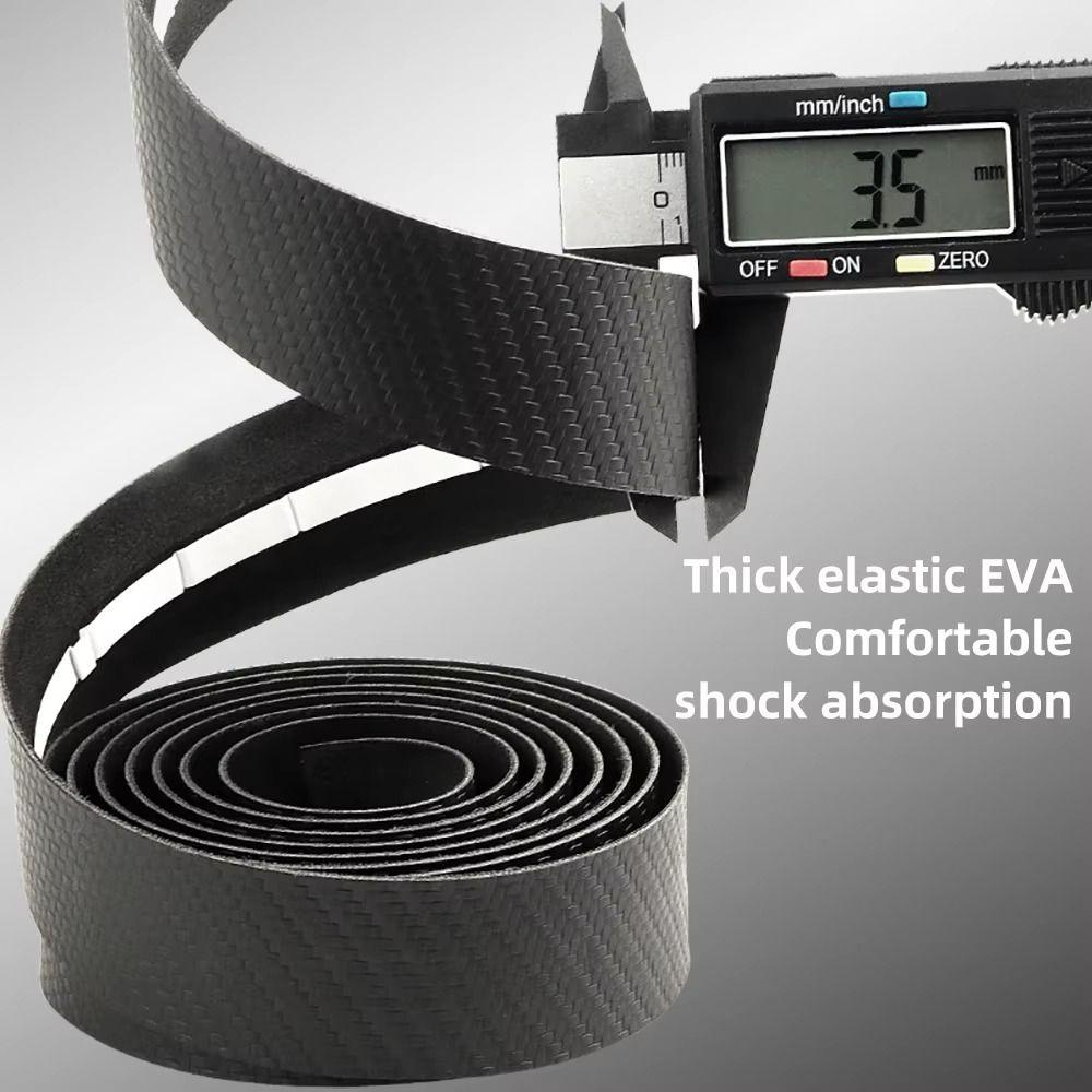 Carbon Fiber Handlebar Band Shockproof Bicycle Handle Grips Bicycle Bar Tape  Bike Accessories