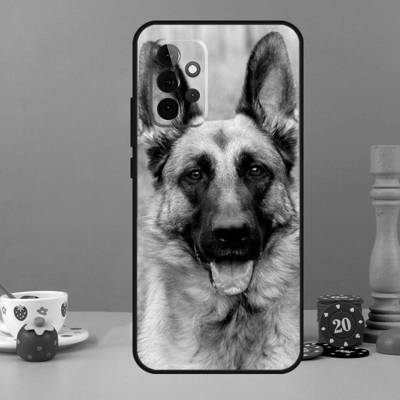 German Shepherd Dog Case For Samsung Galaxy A15 A16 A05 A26 A36 A56 A52 A53 A33 A13 A34 A54 A14 A35 A55 A22 A32