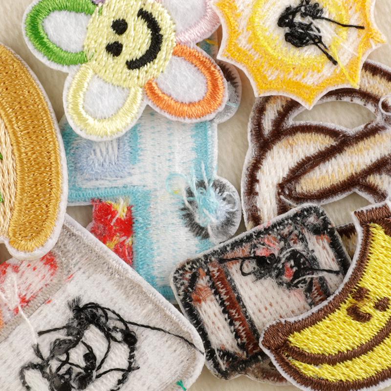 Korean Hot Sale Cartoon Food Embroidery Patch - Clothing Accessory