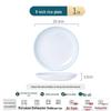 Tangshan Bone China Tableware Set: Underglaze Rice Bowls, Plates, Noodle & Soup Bowls, Chopsticks Combination.