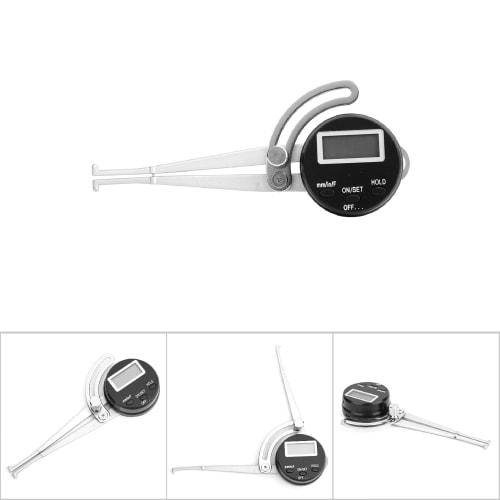 Digital Caliper Gauge with LCD Display, Easy to Use, Digital Inner Diameter Caliper, 12.7-165mm, Measuring Accuracy 0.1mm, Chrome-Plated Probe, Electr