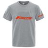2026 Fantic Motor Printing Unisexs New Brand Solid Color Round Neck Casual Short Sleeve Tshirt Summer Breathable Tops
