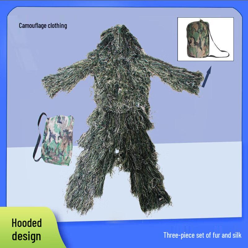 Tactical Camouflage Ghillie Suits & Cloaks