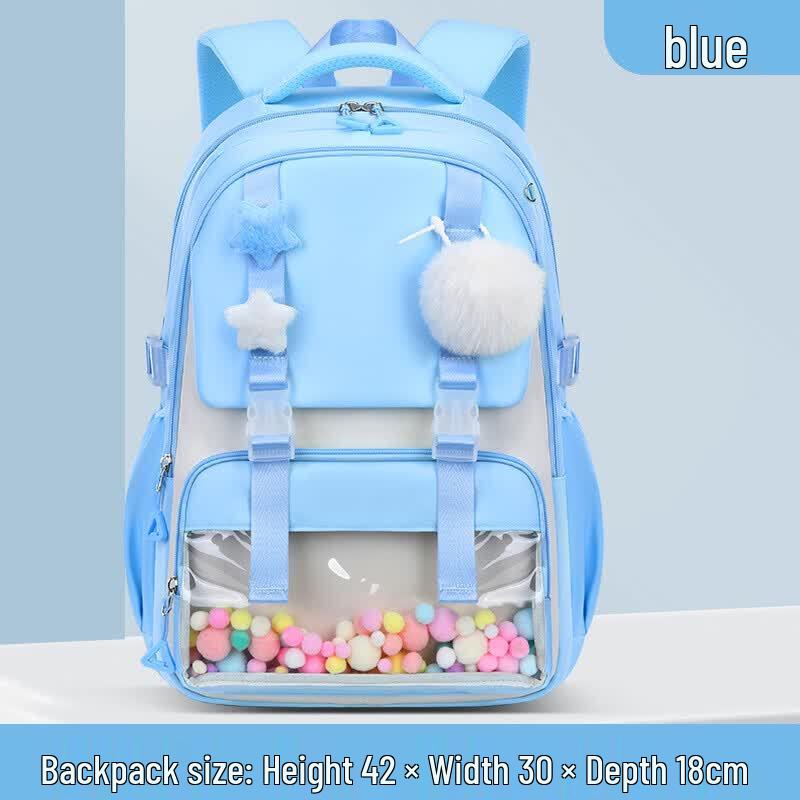 Sesame Baby Girls  Lightweight Fashion School Backpack синий