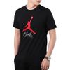 Air Jordan Flight Basketball Short Sleeve Tee Men Tops Black AO0665-010