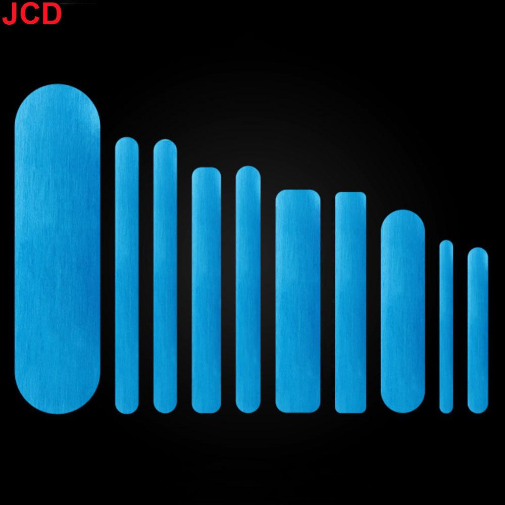 JCD 5pc Temporary Parking Sign Strong Adhesive Magnet Self-Adhesive Fixed Magnetic Patch Adhesive Strip Stainless Iron Sheet