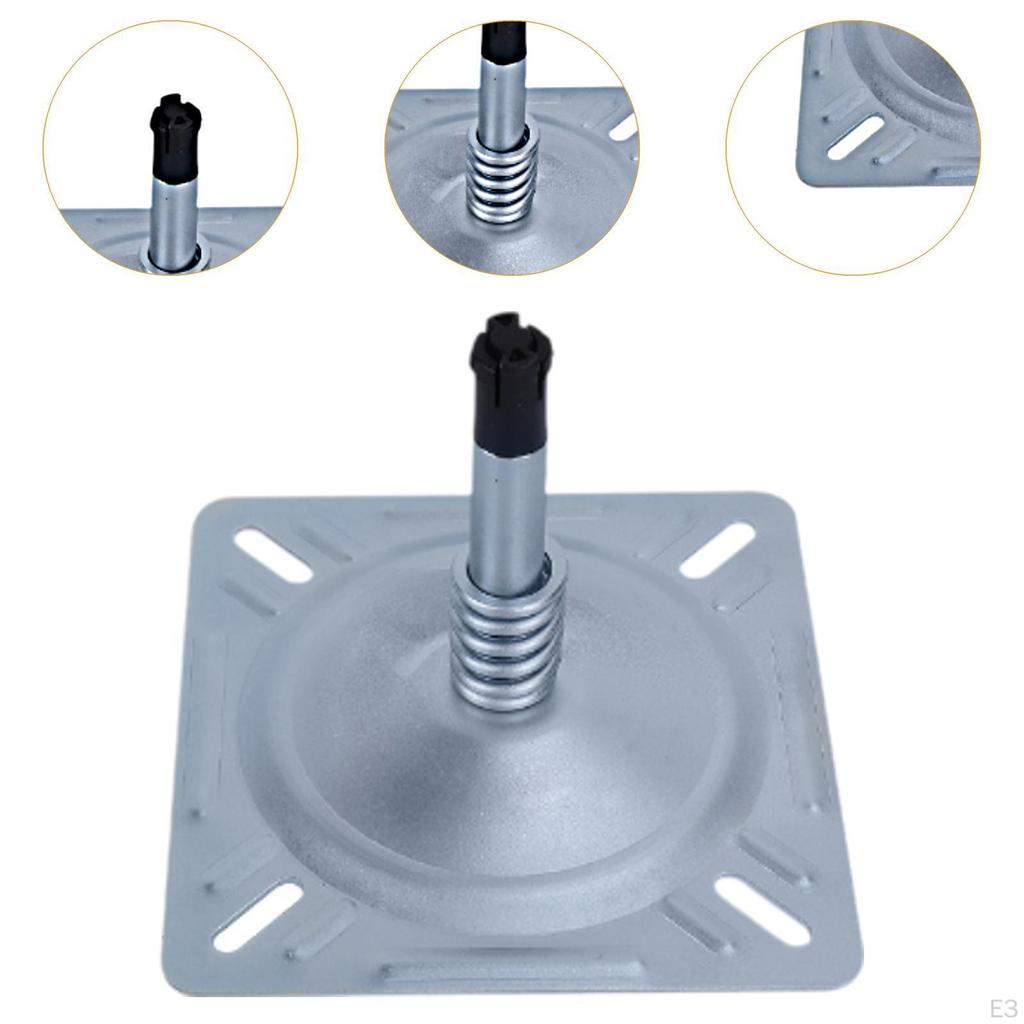 Boat Seat Base Accessory 3/4" Pin Post Socket Boats Accessories 7"x7" Cabin Installation