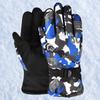 Ski Gloves 78 Autumn and Winter Warm Gloves Riding Non-slip Waterproof Camouflage Ski Gloves Velvet Cotton Gloves
