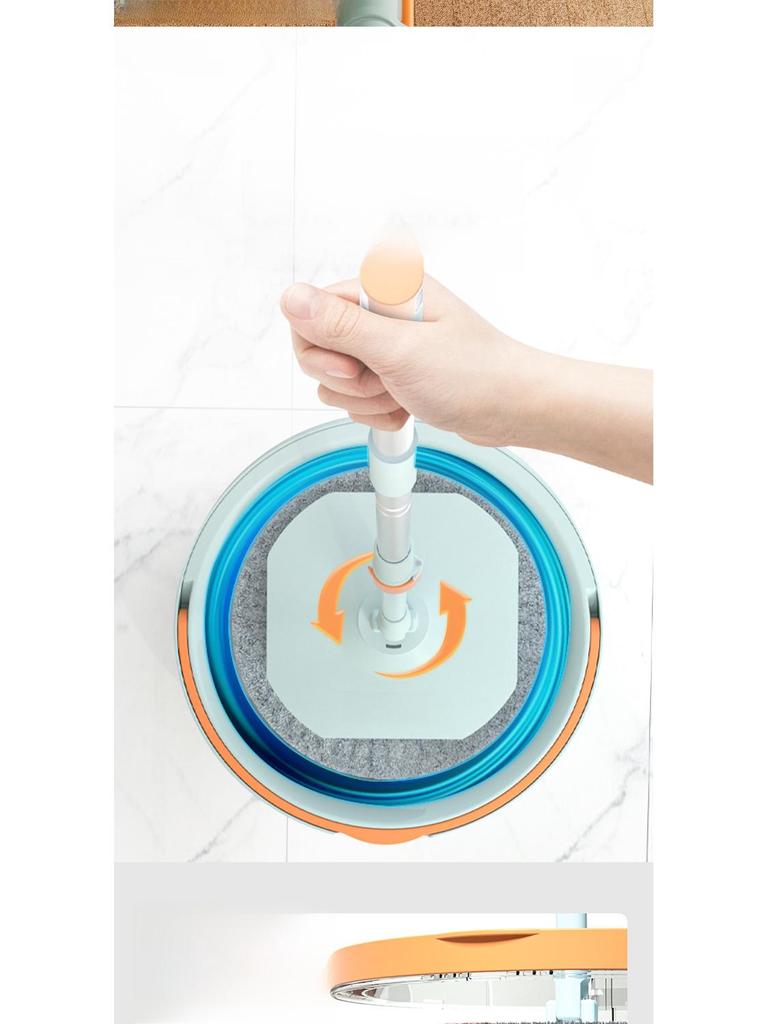 Rotační mop Meitianle Hands-Free: Snadné čištění se zesílenou tyčí