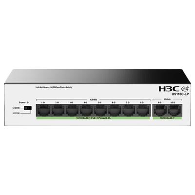 H3C US110C-LP Desktop 8-Port 100M PoE Switch