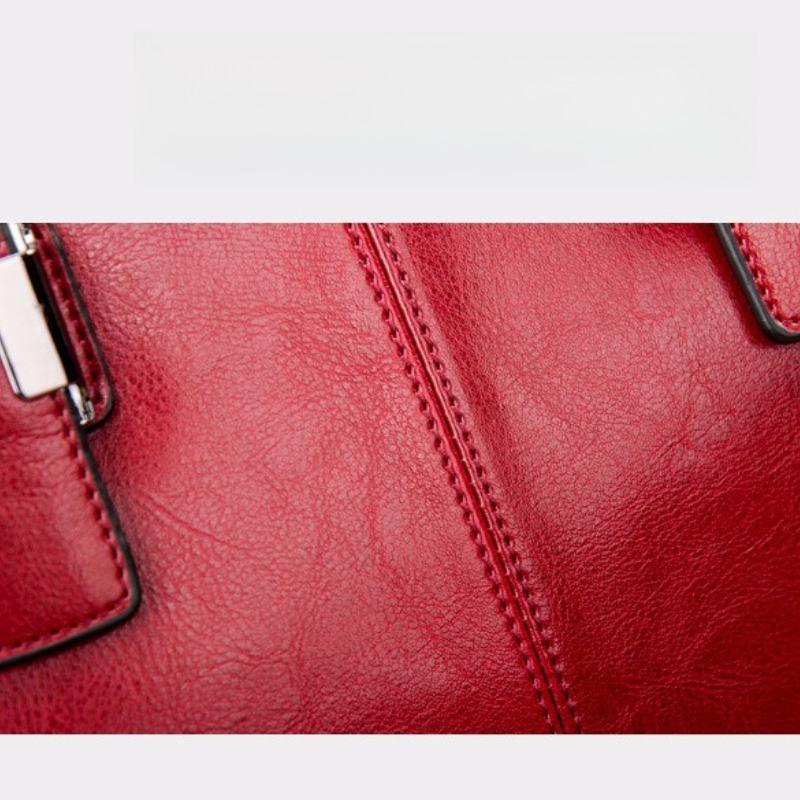 Real Cow Leather Ladies HandBags Women Genuine Leather Bags Totes Messenger Bags Hign Quality Designer Luxury Brand Bag
