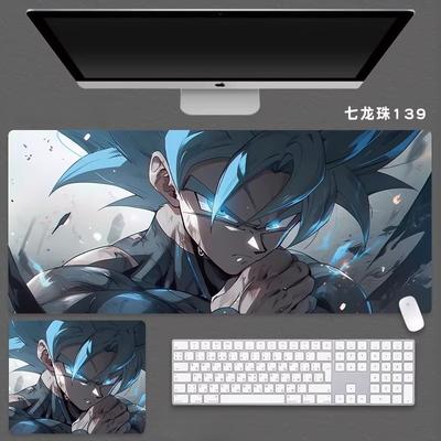 High Quality Japanese Animation Seven Dragon Ball Mouse Pad Oversized Boys Animation Two-dimensional E-sports Game Computer Keyboard Student Desk Pad