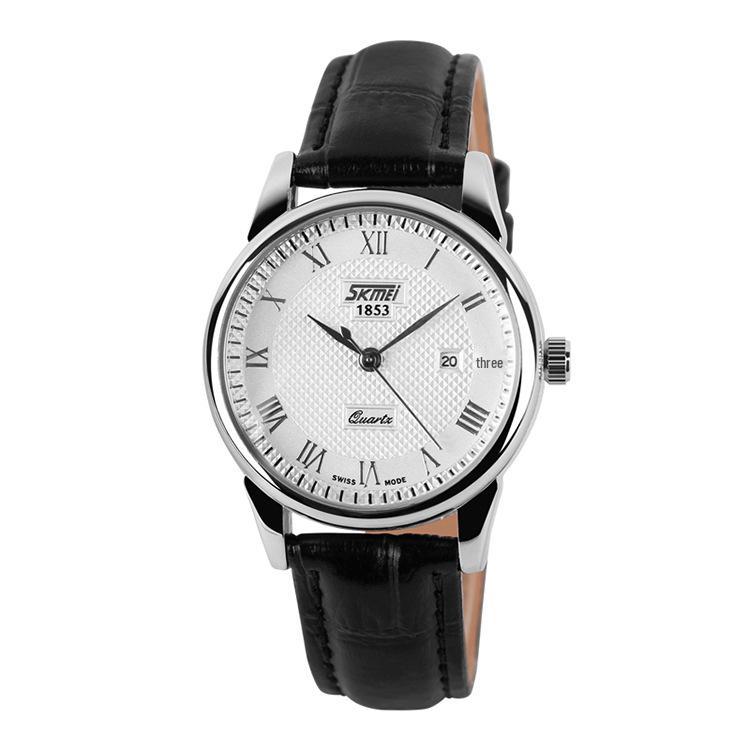 Shikemei Men s Casual Business Watch - Handsome, Elegant, Trendy, Waterproof with Single Calendar; Ideal for Men and Couples.