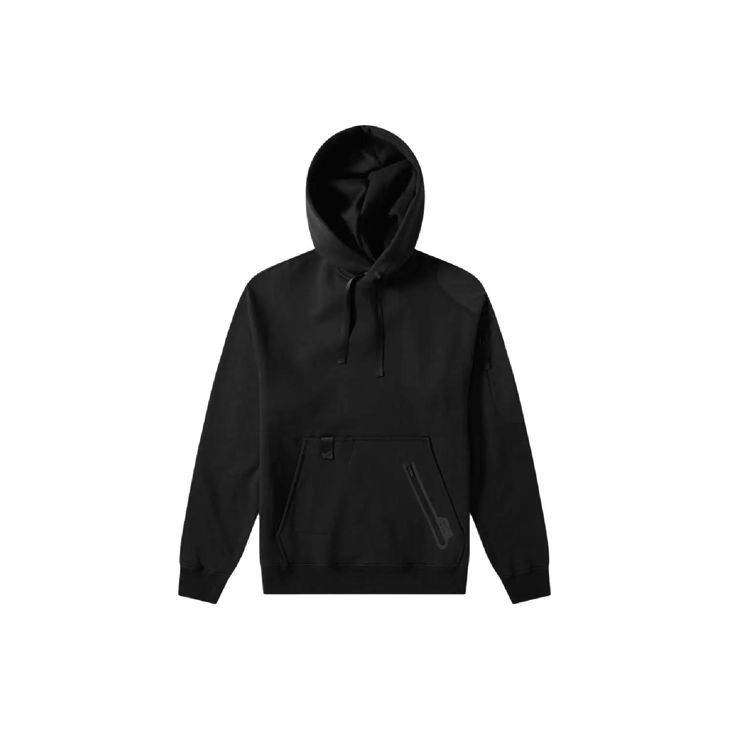Черная мужская пуловер с капюшоном Nike x MMW в уличной одежде AR5612-010 XS