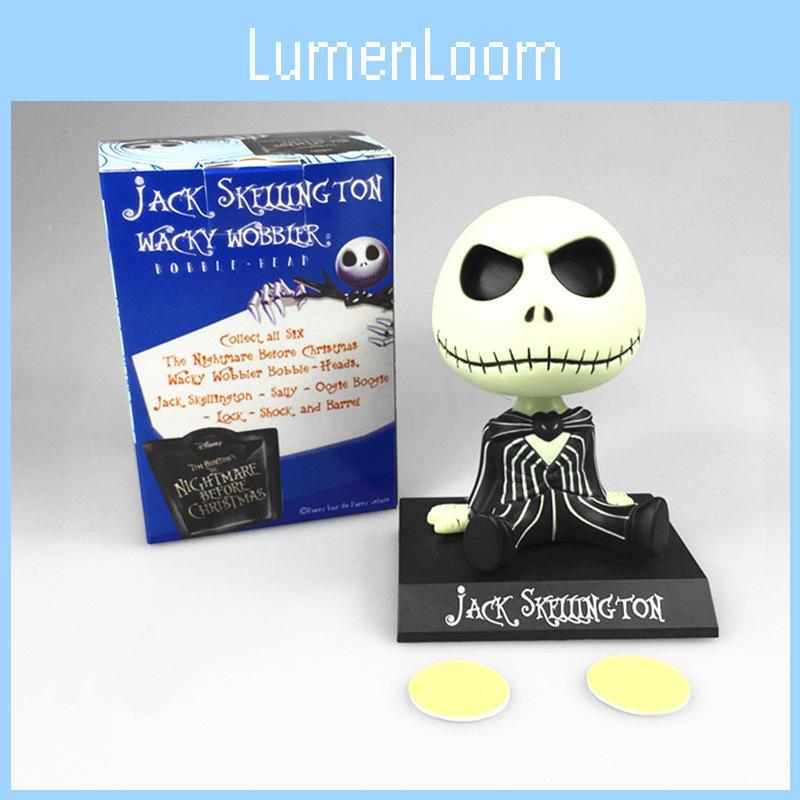 Jack Skellington Car Dashboard Figurine Stylish And Playful Christmas Decor 11cm