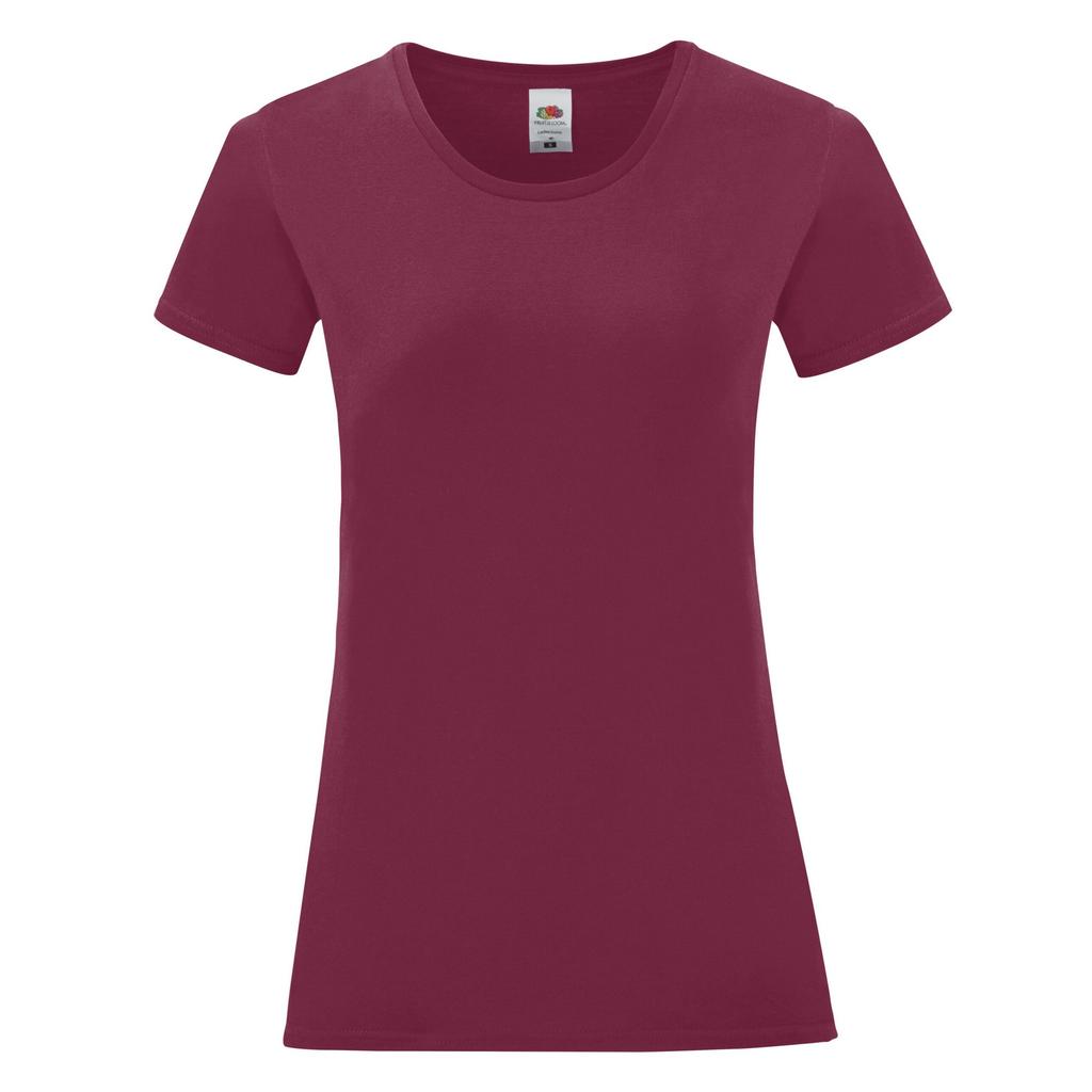 FRUIT OF THE LOOM Womens/Ladies Iconic 150 T-Shirt