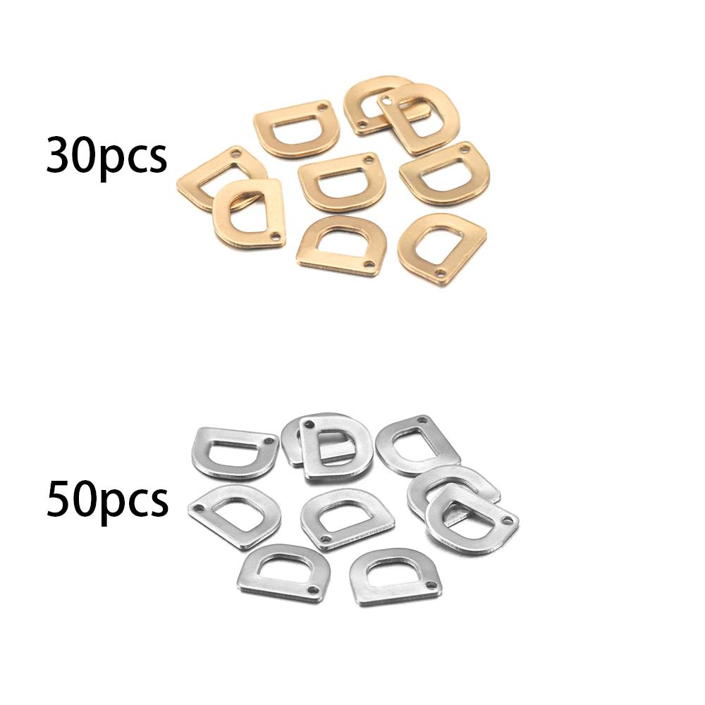 26/50 Stück Edelstahl Gold A-Z Buchstaben Anhänger Alphabet Charms Armband Ohrring für Damen Für DIY Schmuck Anhängerherstellung Zubehör