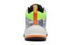 Li Ning YOUNG Slip Resistant Cushioning Abrasion Resistant Mid top Basketball Shoes White Blue Teenagers YKBS088-5