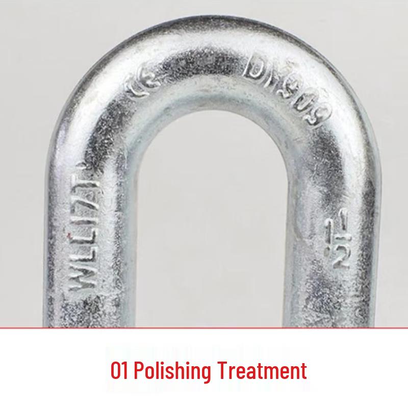 Outdoor Galvanized Bolt Type Lifting Shackle