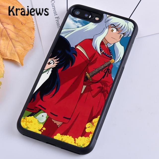 Krajews Inuyasha Japanese Manga Anime Phone Case Cover For iPhone 14 5s SE 6s 7 8 Plus X XR XS 11 12 13 Pro Max Samsung S21 S22