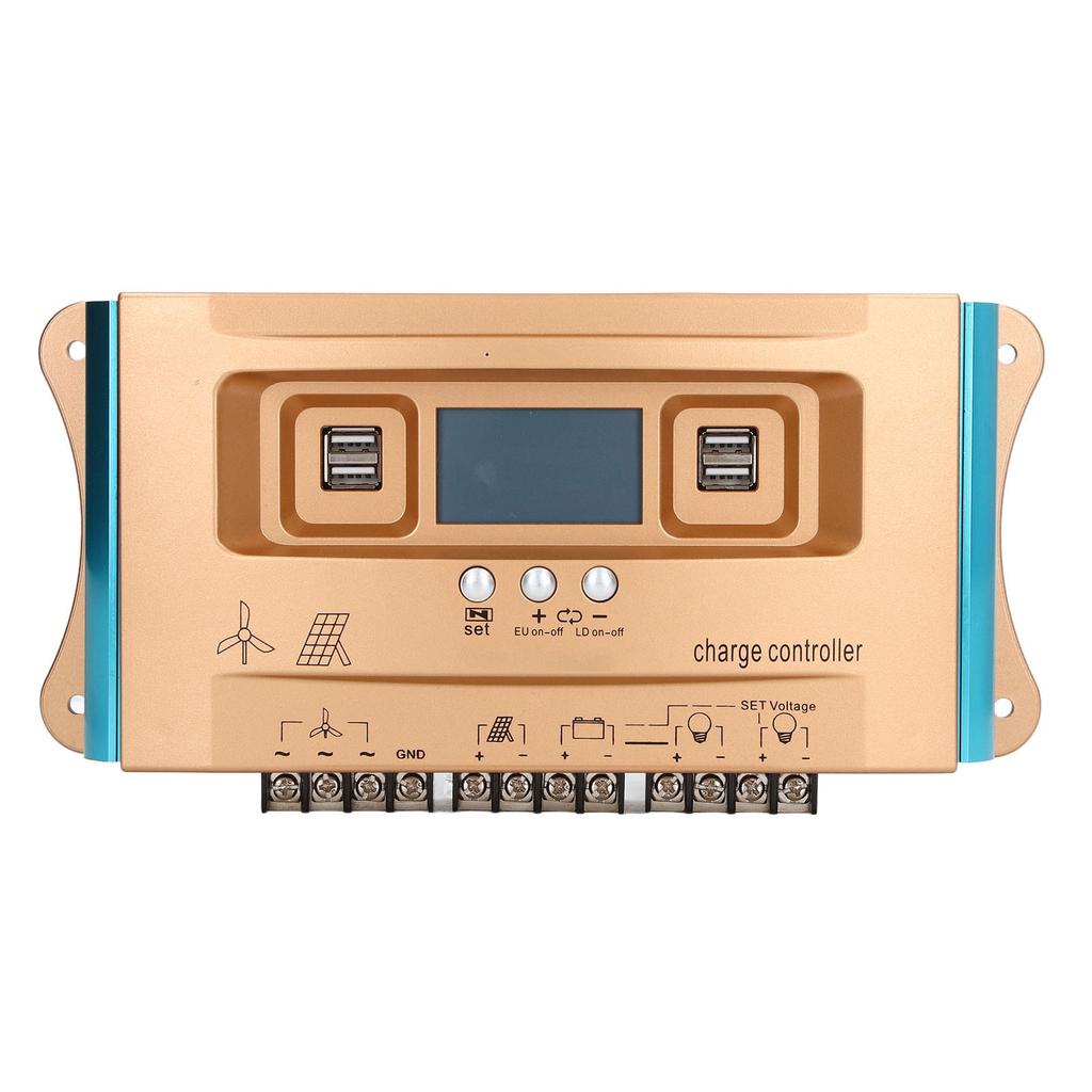Solar Charge Controller MPPT Overcharge Protection Solar Charge Regulator for RV 12V 24V 36V 48V 60V 60A 780W