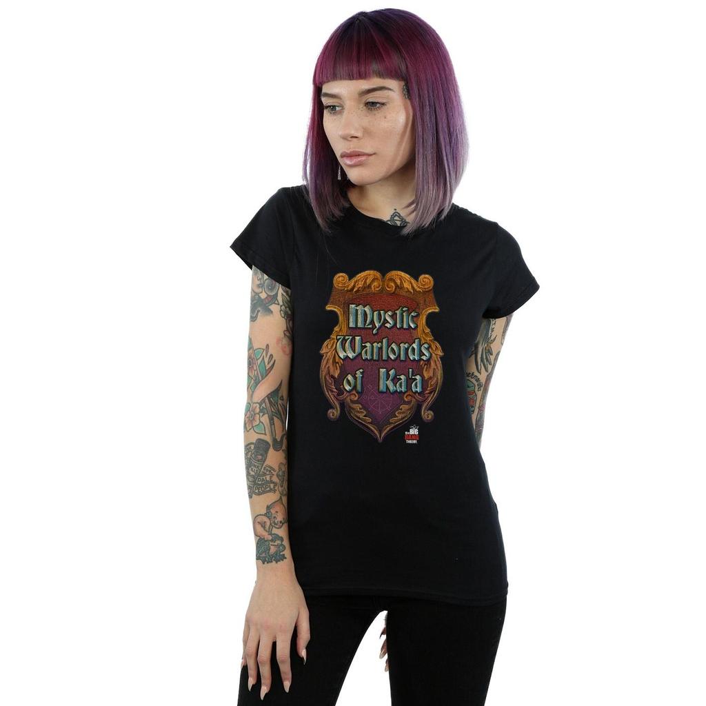 The Big Bang Theory Womens/Ladies Mystic Warlords Of Kaa Cotton T-Shirt