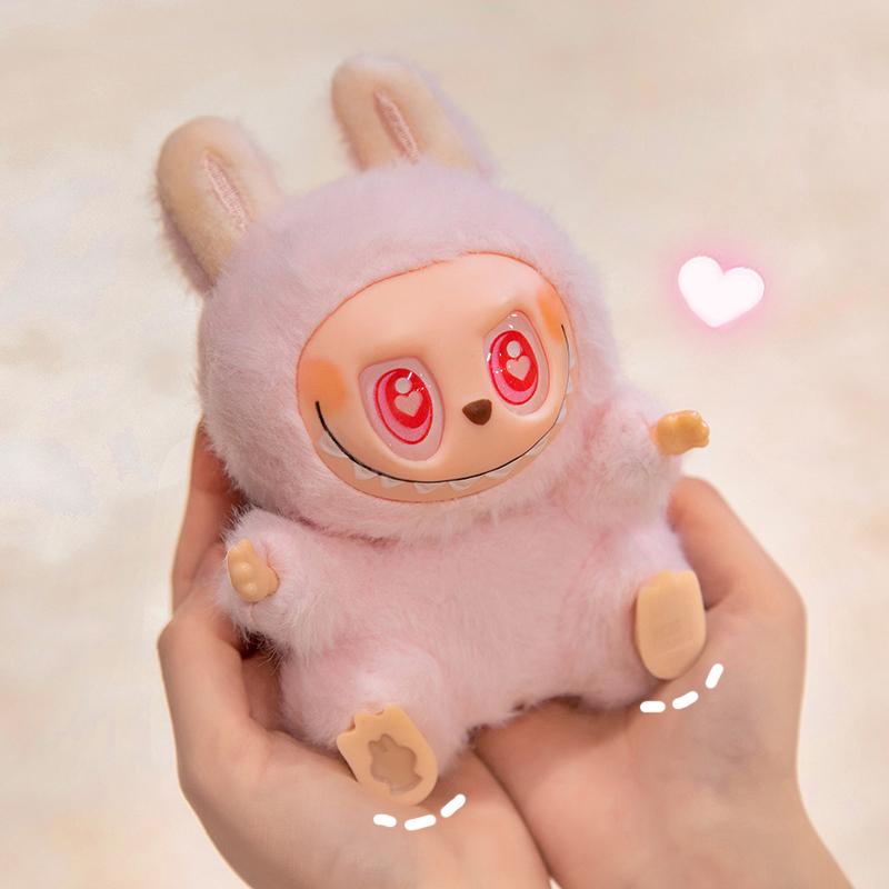 Rabbit Plush Toy Cartoon Cute Doll Bag Backpack Pendant Keychain Birthday Gift