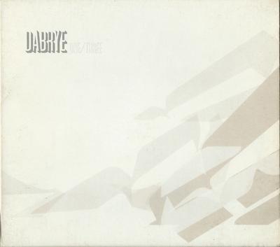 CD DABRYE - One Three  GI2 Ghostly Interna 2001 Japan Dance & Electronica Used