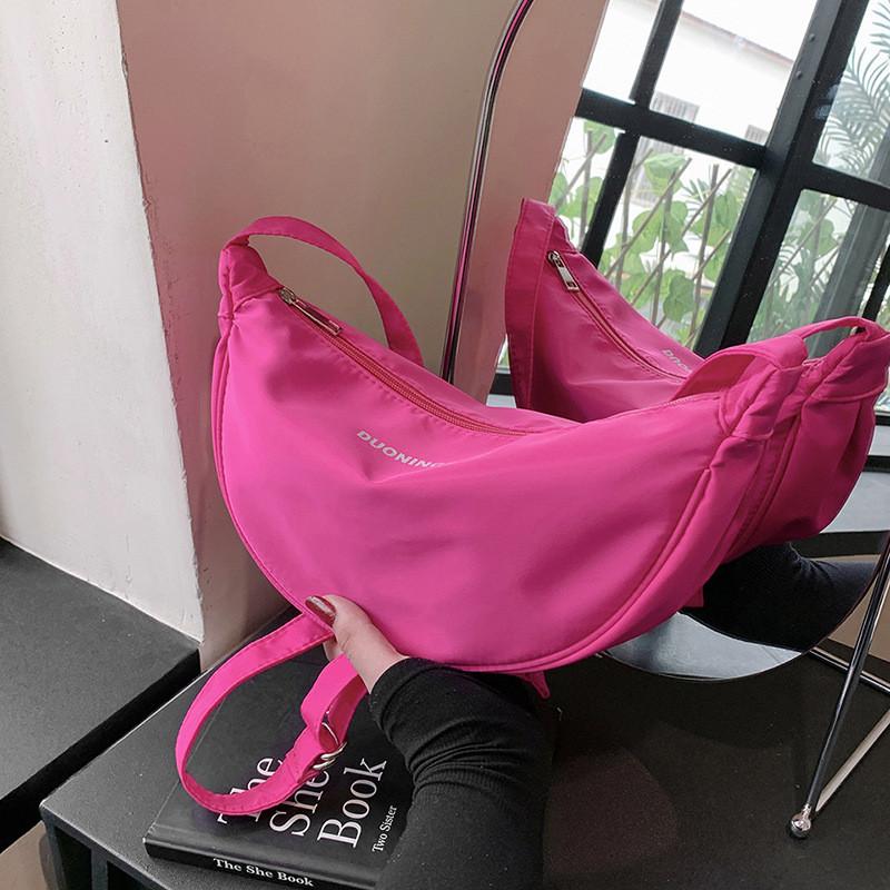 Stylish Nylon Small Shoulder Bag Chic Urban Design Underarm Bag For Women 2023