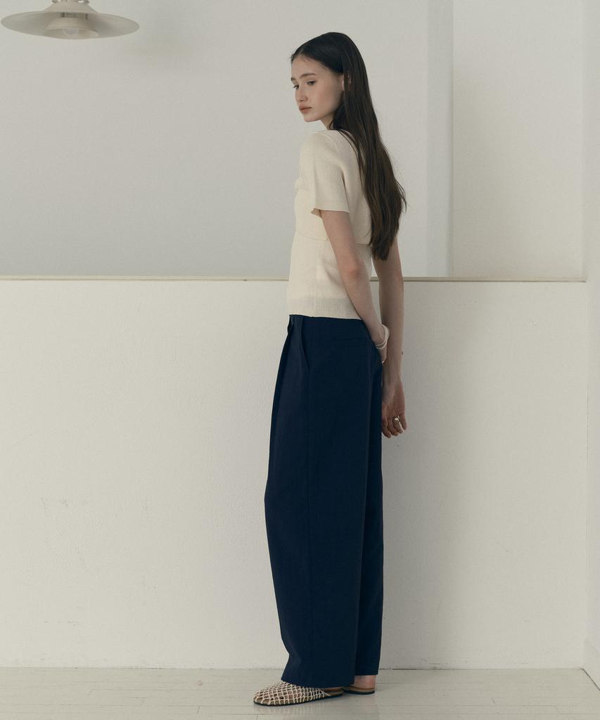 JUCYJUDY Linen Twist Two-In-One Knit J1Kt322B