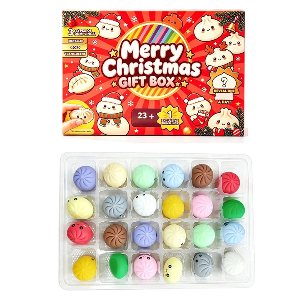 2026 Christmas Advent Toy Set with 3D Accessories for Kids