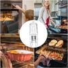 40W G9 Oven Light High Temperature Resistant Durable Halogen Bulb Lamp 350 Lumen For Refrigerators Ovens Fans 110-130V/220-240V