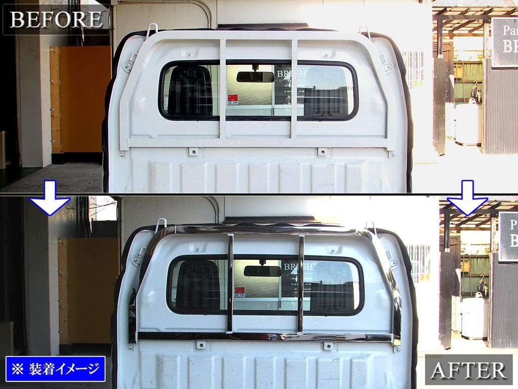 BRIGHTZ Carry Truck DA16T Finish Stainless Steel Plated Torii Cover DA16 DA A16 16 Carry Truck Carry Truck Carry Truck Carry Truck Ultra-Mirror