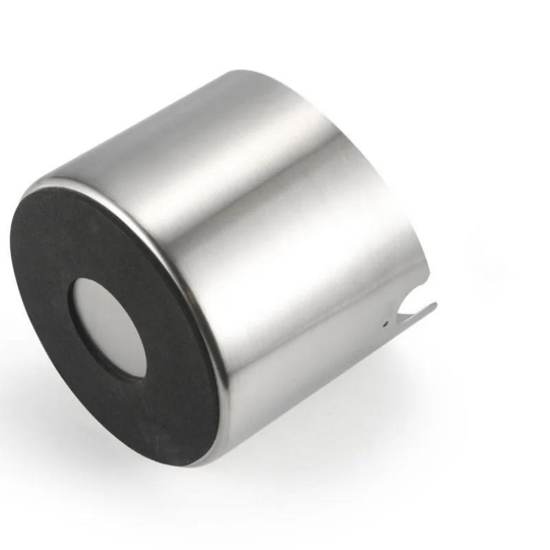 Stainless Steel Coffee Knock Box Non Slip Coffee Ground Knock Box with Knock Bar Espresso Dump Bin Baristas Coffee Ground Bucket